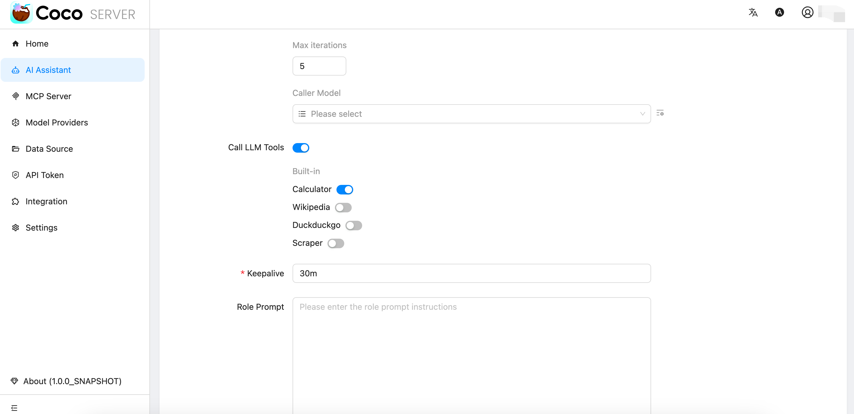 add assistant