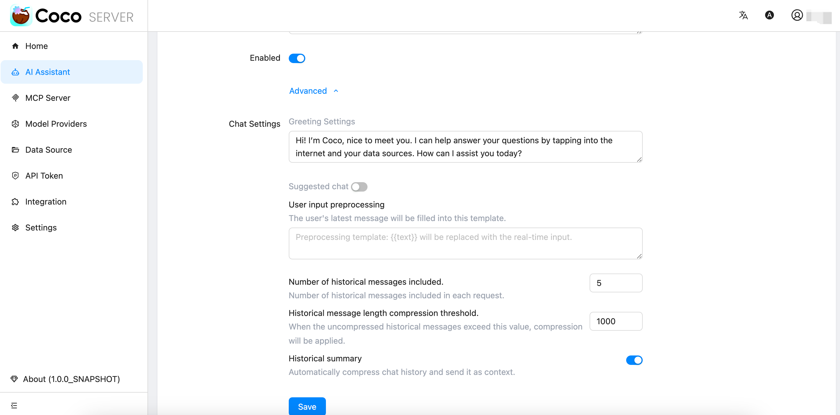 add assistant