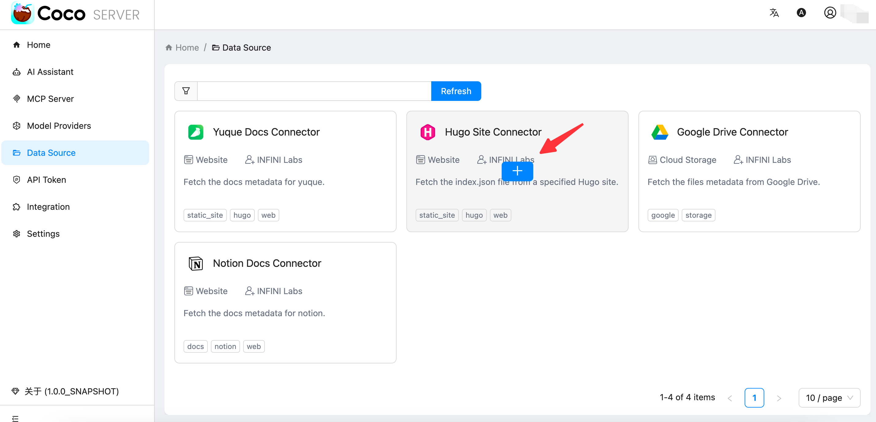 add google drive datasource