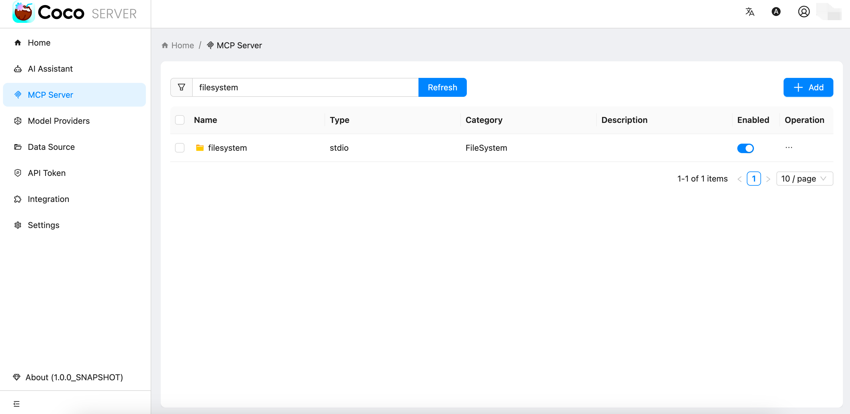 MCP server search
