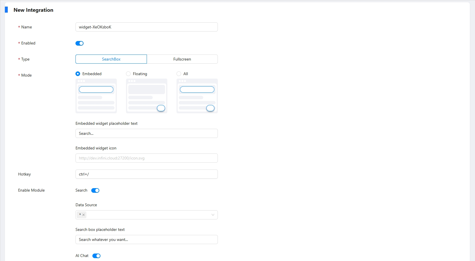 add integration