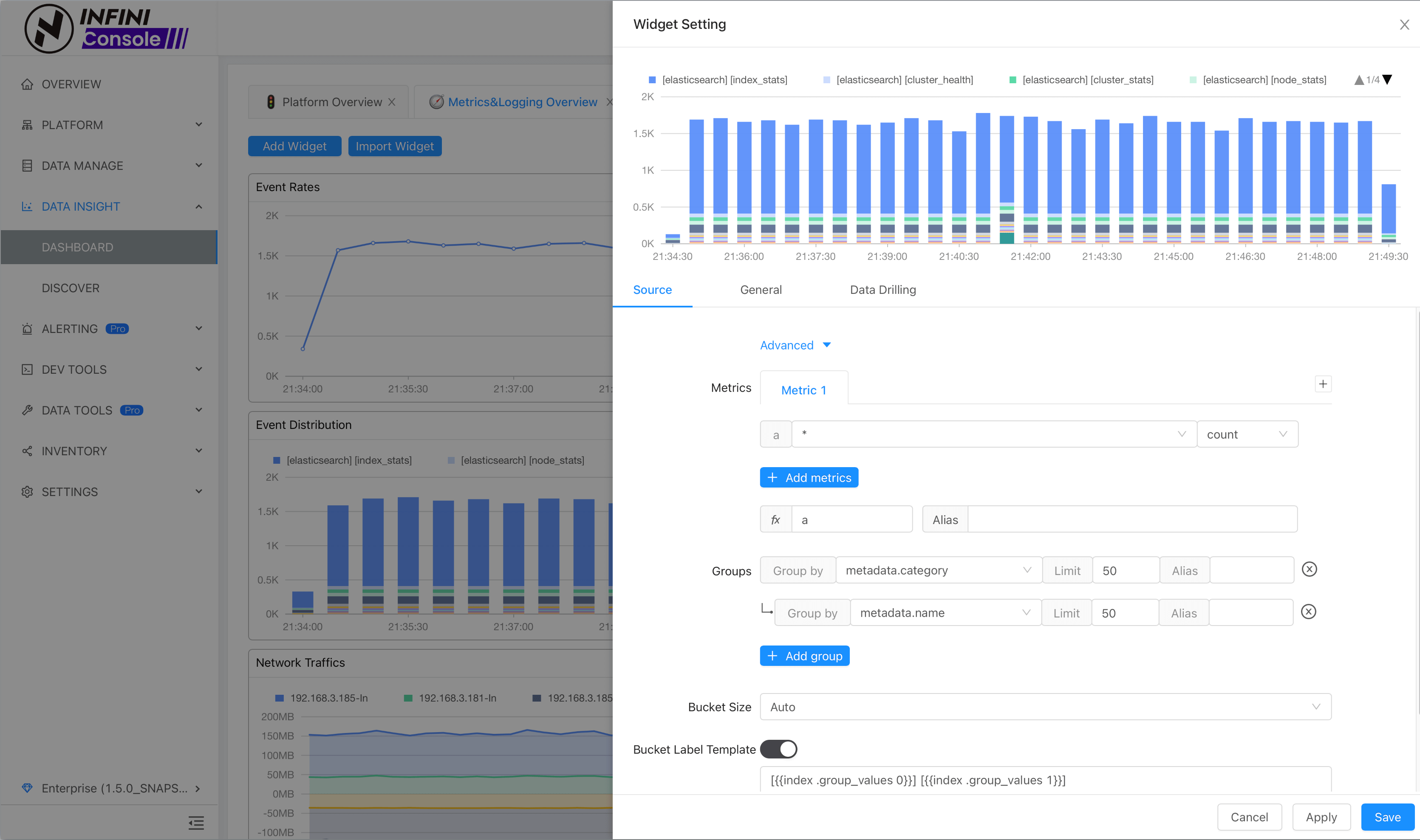 Chart Settings