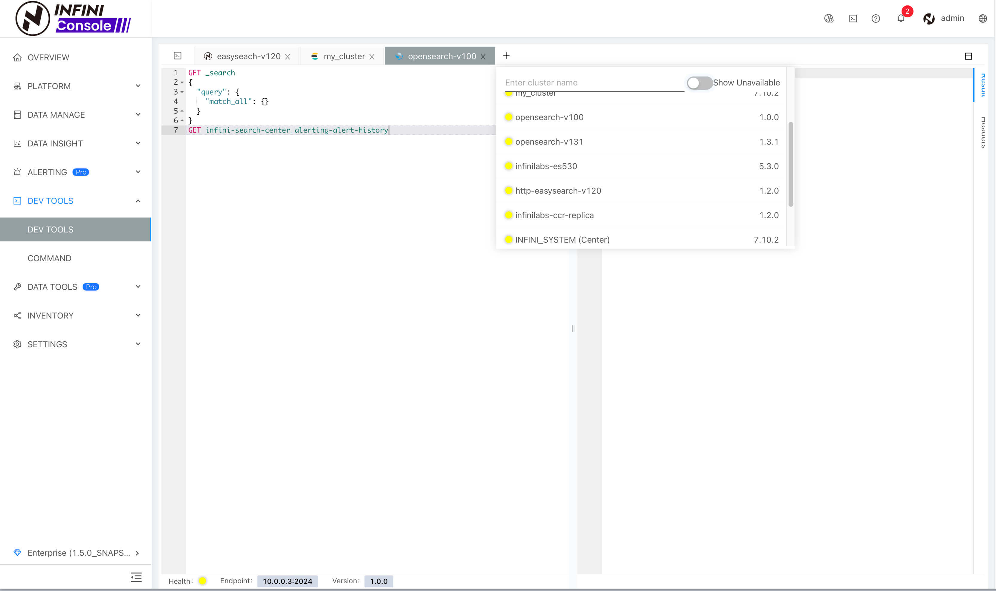 多个工作区并存
